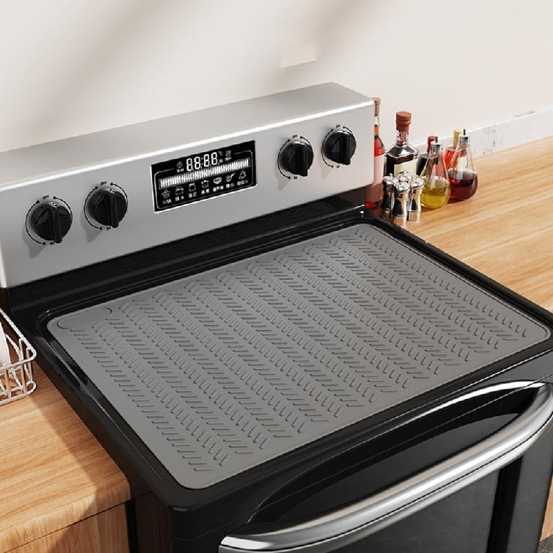 Foldable Silicone Mat for Kitchen Counter Organization Electric Stove Top Cover