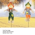 thumbnail image 3 of Walfront Garden Female Scarecrow Rain Proof 100cm Tall Stylish Outdoor, 3 of 7