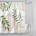 Liner Small Shower Curtain Transparent Vintage Double Wash Tub Shower