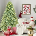 thumbnail image 6 of Resenkos 7ft Pre-Lit Artificial Christmas Tree with 700 Warm White LEDs & Memory Wire, Green, 6 of 12