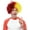 Red/Yellow, variant on Sports Fun Wig Adult Halloween Accessory
