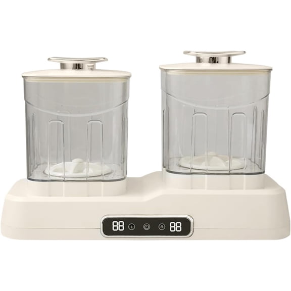 Fykuq Mini Washing Machine With Double Chamber, Portable Washing Machine With 2L 2L Capacity, For Daily Undergarment And Sock Care