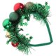 thumbnail image 4 of Christmas Ball Headband Glitter Xmas Ball Hairband Headdress 2025 New Year Hair Hoop Holiday Party Hair Accessories Photo Props, 4 of 5