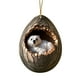 thumbnail image 2 of Adornos para árbol de Navidad - Decoración acrílica colgante de 3,15 pulgadas con estampado de animales • Regalo navideño para familia y compañeros • Set de 1, 2 of 8