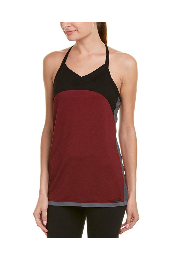 Heathered Racer Tank Spruce L