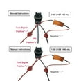 thumbnail image 6 of 3157 Front LED Turn Signal Load Resistor Adapter Anti Hyper Flash Error Canceler，Pack of 2, 6 of 10