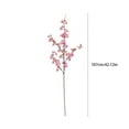 Artificial Flowers Clearance! Tiuneo Simulation MultiForked Cherry