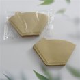 thumbnail image 4 of 100PCS Natural Coffee Filter Paper V-Shaped Disposable Coffee Filter Drip Coffee Powder Filter Bag Tea Infuser Accessories, 4 of 4