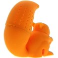 thumbnail image 1 of Squirrel Tea Infuser Loose Tea Infuser Silicone Tea Infuser Kettle Orange Cup, 1 of 5