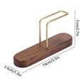 thumbnail image 3 of Tarmeek Wooden Coffee Filter Holder, Organizes & Protects #2 & #4 Cone Paper Filters, Compact Countertop Storage Filter Paper Dispenser for Kitchen Coffee Station Accessory, 3 of 8