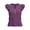 Summer Tops for Women Purple, variant on Womens Flying Sleeve Smocked Blouses, Summer Tops for Women Dressy Casual Plus Size Button Down Notch V Neck Shirts Mothers Day Gifts