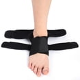 thumbnail image 4 of Tobillera ajustable ANGGREK transpirable Soporte para pie esguince negro, 4 of 8
