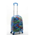 thumbnail image 6 of CRCKT 21-inch Rawrring To Go Hardside Carry-On Kids Luggage With Luggage Tag, Blue Dinosaur, 6 of 10