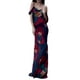 thumbnail image 1 of Mujeres Tie-Dye Verano Sin Mangas Moda Impreso Vestido Largo Sin Tirantes Fiesta Clubwear Nituyy Vestido largo estampado sin mangas de verano para mujer, 1 of 5