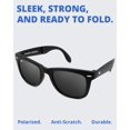 thumbnail image 2 of Gafas de Sol Plegables Clásicas Foldies Polarizadas UV400 para Hombres y Mujeres, 2 of 8