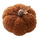 thumbnail image 4 of Calabaza artificial, decoración otoñal, centro de mesa, calabaza de simulación de tela café, 4 of 9