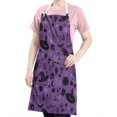 thumbnail image 5 of Halloween Witchy Elements Apron-Garden Aprons for Women with Pockets-Cotton Linen Waterproof Kitchen Cooking Gardening Aprons Adjustable for Kitchen,Cooking,BBQ and Salon 32"x27", 5 of 7