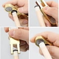 thumbnail image 3 of Billiards Pool Cue Tip Shaper Tool Pool Cue Tip Scuffer Burnisher Multi Functional Cue Tip Trimmers Tapper Sander, 3 of 6
