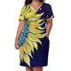 thumbnail image 3 of Sunflower on Canvas Loose Pocket Dress cute dress women clothing 2025 new arrivals elegant dresses plus sizes dresses for prom, 3 of 7
