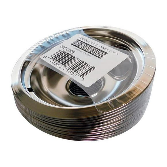 Stanco 6716823 Bols à Goutte en Acier 6 x 6 Po, Argent
