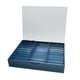 thumbnail image 5 of Caja organizadora para decoración de uñas con 30 compartimentos y tapa transparente para uso en salón y hogar. Azul, 5 of 9