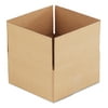 General Supply Brown Corrugated - Fixed-Depth Shipping Boxes, 12l x 12w x 6h, 25/Bundle