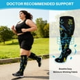 thumbnail image 5 of Compression Socks for Women Plus Size –LOFIR Wide Calf Large Knee High 20-30 mmHg Support Stockings – Nylon Circulation Socks for Elderly Recovery Pain Relief Sports 3XL, 5 of 7
