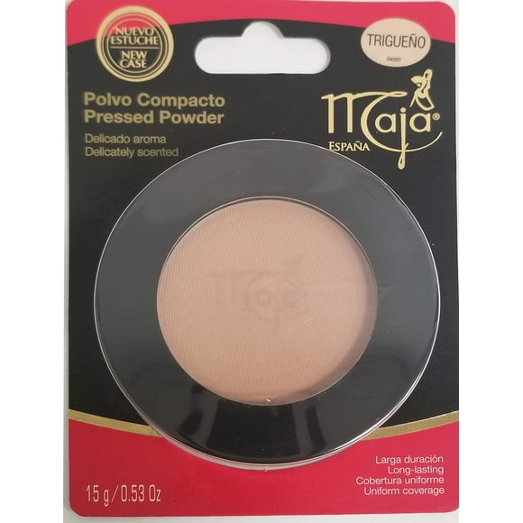Maja Cream Powder Trigueno .53 Oz. With Mirror-Polvo Crema Compacto Con Espejo