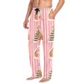 thumbnail image 2 of FORMRS Mens Pajama Pants with Pockets Sleepwear Lounge Bottoms Sizes S-2XL, Gingerbread Houses, 2 of 7