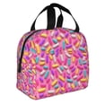 thumbnail image 2 of Sikiie Colorful Donuts 1 Lunch Bag for Women & Men Adult Insulated Lunch Box, Food Lunch Containers Lunch Tote Bags for Work, Travel, Outdoor, 2 of 8