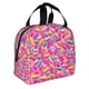 thumbnail image 2 of Balery Colorful Donuts 1 Bolsa de Almuerzo Aislada – Caja de Almuerzo con Papel de Aluminio Grueso, Mantiene la Comida Fresca por 4 Horas, 2 of 8
