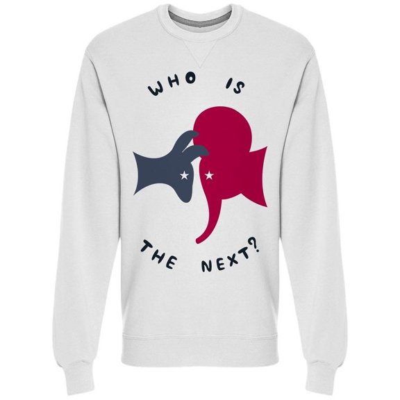 Who Is The Next Sweatshirt Men's -Image by Shutterstock