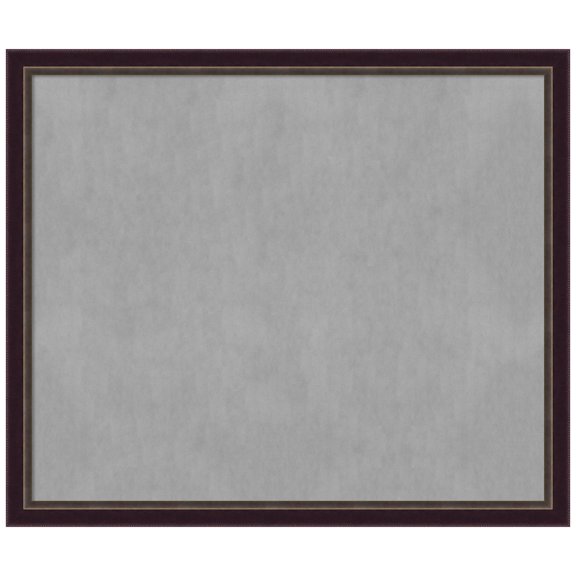 Amanti Art Signore Bronze Framed Magnetic Board 52 x 44 in.