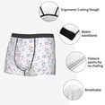 thumbnail image 3 of Vsdgher Elegant ice skates snowflakes Pattern Men's Boxer Brief Underwear,Soft Funny Underwear for Men-Small, 3 of 5