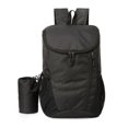 thumbnail image 1 of Mochila De Senderismo, Mochila Ligera Impermeable Y Resistente Al Desgaste Plegable,Mochila De Camping para Viajes Al Aire Libre Plegable-Negro, 1 of 5