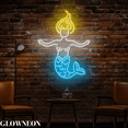 thumbnail image 3 of Glowneon Sexy Nude Mermaid Neon Sign, Fairy Princess Mermaid Led Sign, 3 of 5