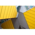 thumbnail image 2 of Incerti, Andrea 14x11 White Modern Wood Framed Museum Art Print Titled - Yellow Houses 3, 2 of 4