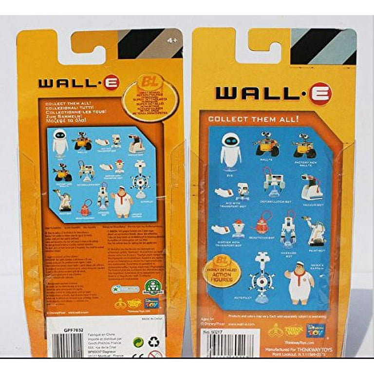 Robot 6cm Wall-E 9cm EVE PVC Action Figure Wall E Collection