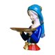 thumbnail image 2 of Estatuilla de femenina, pantalla de grabado de resina, almacenamiento de artículos diversos, bandeja de tocador, accesorios para fotografía, decoració Azul Fernando Escultura de niñas, 2 of 8