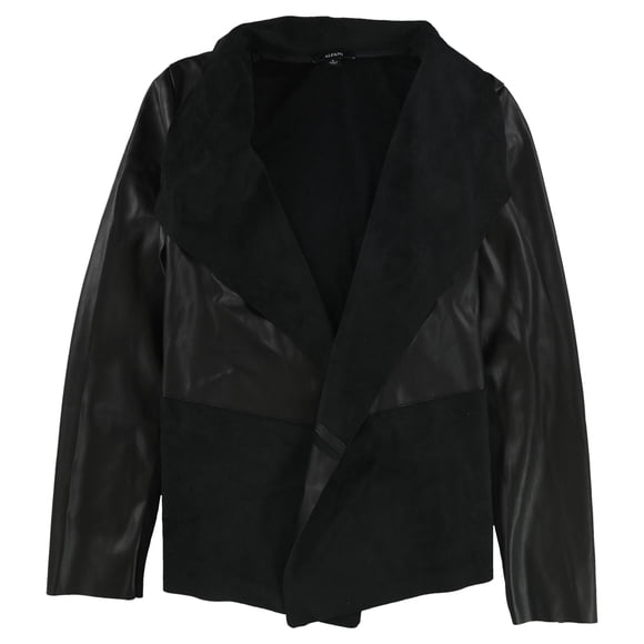 Chaqueta Alfani de 3 tonos para mujer, negra, mediana