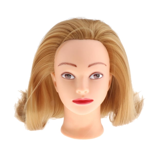 Cabeza de Maniquí de Cosmetología de 24.8 Pulgadas Sunnimix cabezas de maniquí de cabello