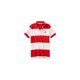 thumbnail image 1 of Aeropostale Mens A87 Stripe Rugby Polo Shirt, Rojo, Small Aeropostale polo, rugbi, 1 of 1