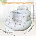 thumbnail image 4 of Inflatable Baby Seat for Babies 3-36 Months, Built in Air Pump Baby Sit Up Chair for Home, Travel, 4 of 6