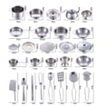 thumbnail image 3 of 16 Pcs Set Kids Play House Kitchen Toys Cookware Cooking Utensils Pots Pans Gift, 3 of 5