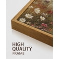 thumbnail image 6 of Drsoum Vintage Wall Art Meadow with Flowers Landscape Scenery Home Decor Retro Wildflower Field Decorations for Bedroom 12x16in3pcs Brown Framed, 6 of 7