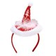 thumbnail image 1 of Diadema navideña de punto para adultos, sombrero navideño de felpa, antideslizante, reutilizable, accesorio de disfraz para mujeres y niños, vacaciones, 1 of 4