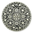 thumbnail image 2 of Butler Specialty Bone Inlay Round End Table in Black Bone Inlay, 2 of 3