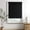 Black, variant on AOSKY Cordless Blackout Roller Shades, Free-Stop Natural Woven Window Blinds Thermal Insulated UV Protection for Home and Office, 36"W x 72"H, White