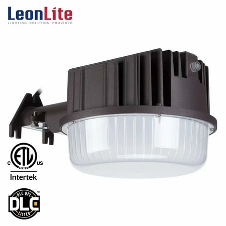 LEONLITE Dusk to Dawn LED Outdoor Barn Light, 80W LED Security Light for Yards, Barns, Parking Lots, Garages, 5000K (Best Led Dusk To Dawn Security Light)