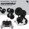 thumbnail image 2 of Sharper Image Flip Stunt Rally LED RC Car, neumáticos de camión monstruo de gran tamaño, coche de carreras reversible, oruga interior al aire libre, trucos y acrobacias todoterreno de alta velocidad,, 2 of 5